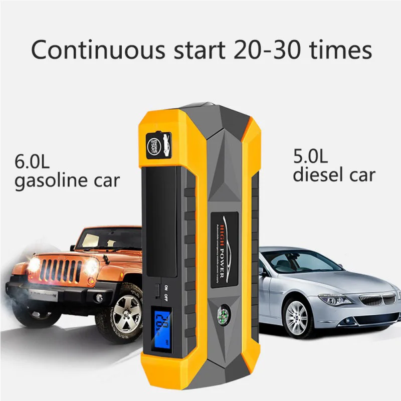 Multi-Function Car Emergency Start Power Emergency jump Start Ignition Mobile Power Supply Mobile Phone Power Bank
Multi-Function Car Emergency Start Power Emergency jump Start Ignition Mobile Power Supply Mobile Phone Power Bank