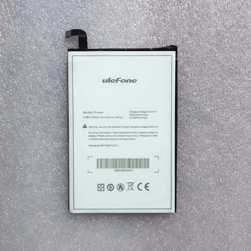 6050mah battery for Ulefone Power II/ Power 2 Phone 5.5Inch MTK6750T Octa Core Android 7.0-free
6050mah battery for Ulefone Power II/ Power 2 Phone 5.5Inch MTK6750T Octa Core Android 7.0-free