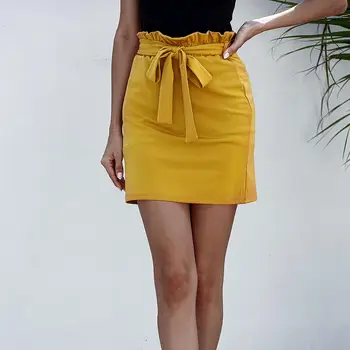 Summer Mini Short Skirts Womens Sexy Tight Wrap Pencil Skirt Bandage Lace Up 2020 Fashion Ladies Bodycon Clothes Black Yellow
Summer Mini Short Skirts Womens Sexy Tight Wrap Pencil Skirt Bandage Lace Up 2020 Fashion Ladies Bodycon Clothes Black Yellow