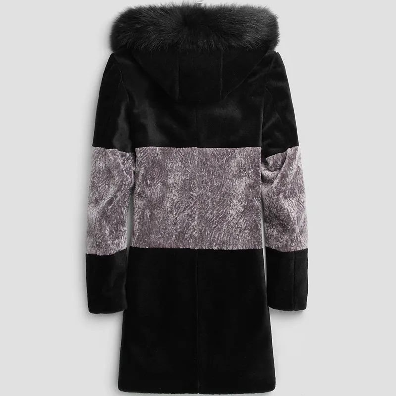 100% Wool Coat Winter Jacket Men Real Sheep Shearling Fur Coats Mens Fox Fur Collar Long Jackets Chaqueta Hombre MY1419
100% Wool Coat Winter Jacket Men Real Sheep Shearling Fur Coats Mens Fox Fur Collar Long Jackets Chaqueta Hombre MY1419