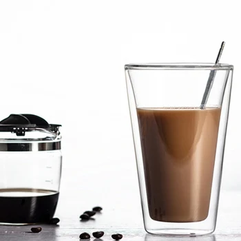 European Style High Borosilicate Glass Heat Resistant Double Wall Coffee Cup with Handle Handmade Milk Juice Mug Drinkware
European Style High Borosilicate Glass Heat Resistant Double Wall Coffee Cup with Handle Handmade Milk Juice Mug Drinkware