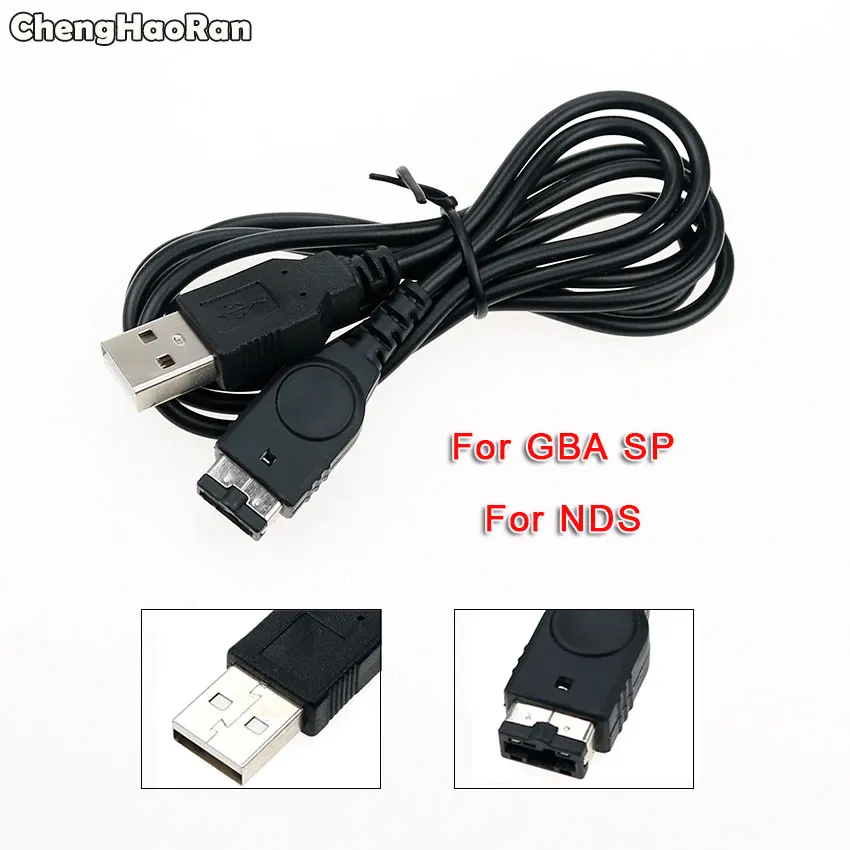 ChengHaoRan Black USB Charging Power Cable Charger Line For Nintendo GameBoy Advance SP For GBA SP NDS
ChengHaoRan Black USB Charging Power Cable Charger Line For Nintendo GameBoy Advance SP For GBA SP NDS
