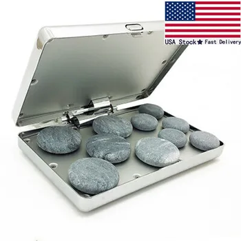 CHROME CASE PORTABLE PROFESSIONAL MASSAGE STONE HEATER/WARMER-HOT ROCKS PLATE
CHROME CASE PORTABLE PROFESSIONAL MASSAGE STONE HEATER/WARMER-HOT ROCKS PLATE