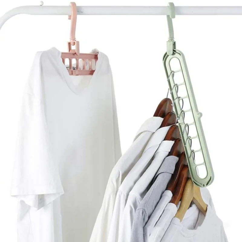 Magic Clothes Hanger Organizer 5pcs/set Closet Space Saving Multi Functional Wardrobe Rotate Anti-skid Storage Coat Hangers
Magic Clothes Hanger Organizer 5pcs/set Closet Space Saving Multi Functional Wardrobe Rotate Anti-skid Storage Coat Hangers