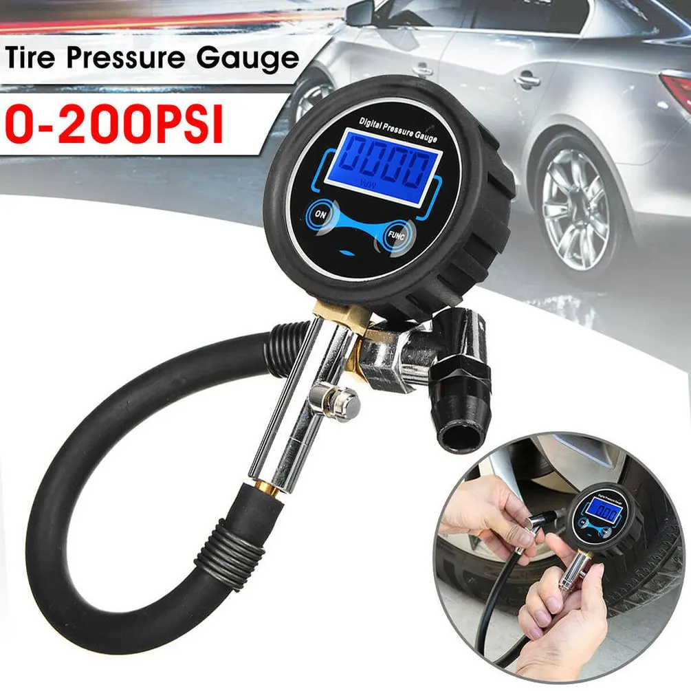 New High Quality Digital Car Truck Vehicle Air Tire Pressure Inflator Gauge LCD Dial Meter Test Car Tire Pressure Gauge meter
New High Quality Digital Car Truck Vehicle Air Tire Pressure Inflator Gauge LCD Dial Meter Test Car Tire Pressure Gauge meter