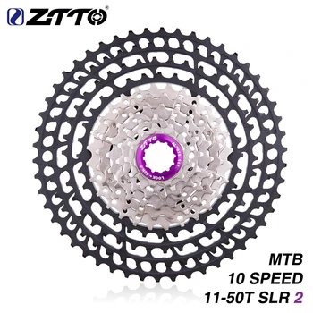 ZTTO MTB 10 Speed 11-50T SLR2 UltraLight Cassette For M7000 m6000 10s 50T k7 360g CNC Freewheel Bicycle Sprockets
ZTTO MTB 10 Speed 11-50T SLR2 UltraLight Cassette For M7000 m6000 10s 50T k7 360g CNC Freewheel Bicycle Sprockets