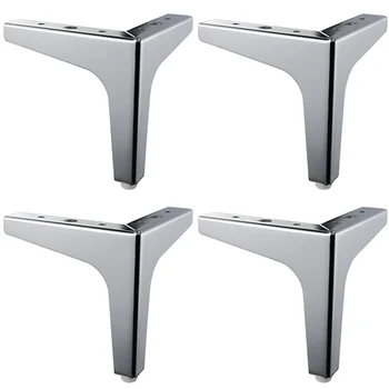 4 Pieces of Metal Furniture Foot Support Silver Coffee Table Foot Sofa Foot Furniture Accessories Rubber Foot Bed Board
4 Pieces of Metal Furniture Foot Support Silver Coffee Table Foot Sofa Foot Furniture Accessories Rubber Foot Bed Board