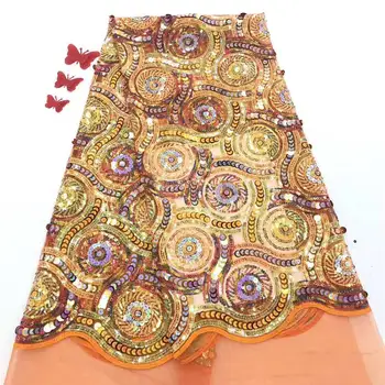 New sequins/orange lace fabric 2019 high quality latest sequins African lace fabric Nigerian wedding French tulle lace fabric
New sequins/orange lace fabric 2019 high quality latest sequins African lace fabric Nigerian wedding French tulle lace fabric