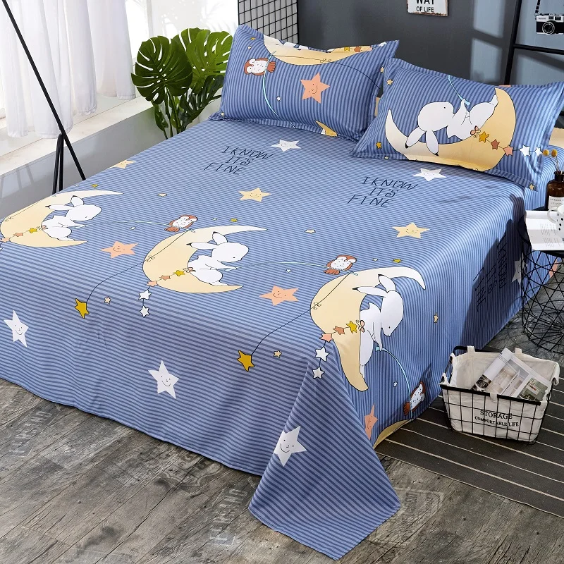 Modern Flat Bed Sheet Floral Bedsheets King Queen Twin Cartoon Cute Bed Sheet Soft and Comfortable Bed Sheet 250x230cm
Modern Flat Bed Sheet Floral Bedsheets King Queen Twin Cartoon Cute Bed Sheet Soft and Comfortable Bed Sheet 250x230cm