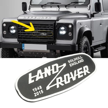 Car Front Grill Badge for Land Rover Defender 2015 Solihull England 1948 Logo Grille Emblem Auto Metal Modification Accessories
Car Front Grill Badge for Land Rover Defender 2015 Solihull England 1948 Logo Grille Emblem Auto Metal Modification Accessories