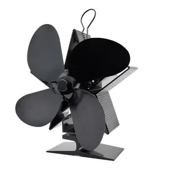 4 Blade Star Heat Powered Wood Stove Fan Log Burner Fireplace Quiet Eco Friendly X3UC
4 Blade Star Heat Powered Wood Stove Fan Log Burner Fireplace Quiet Eco Friendly X3UC