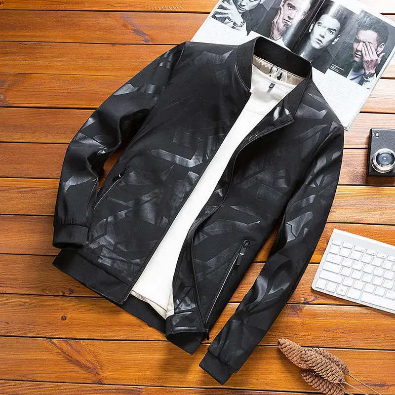 2019 MEN'S Coat Spring And Autumn New Style Plus-sized Fat Loose Casual Jacket Men's Baseball Uniform Autumn And Winter Europe
2019 MEN'S Coat Spring And Autumn New Style Plus-sized Fat Loose Casual Jacket Men's Baseball Uniform Autumn And Winter Europe