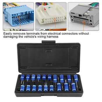 19 Pieces Fine Hand Tool Set Car General Electric Terminal Release Connector Removal Tool Set Drill Set
19 Pieces Fine Hand Tool Set Car General Electric Terminal Release Connector Removal Tool Set Drill Set