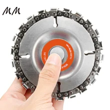 4Inches Angle Grinder Chain Disc Woodworking Chain Wheel Wood Slotting Saw Blade Wood Carving Disc Carve Cut or Shape
4Inches Angle Grinder Chain Disc Woodworking Chain Wheel Wood Slotting Saw Blade Wood Carving Disc Carve Cut or Shape