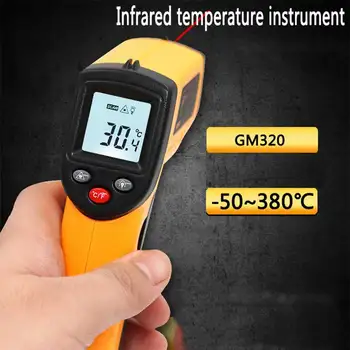 2019 High Quality Portable Non-Contact LCD IR Laser Infrared Digital Temperature Thermometer Gun Handheld Thermometer
2019 High Quality Portable Non-Contact LCD IR Laser Infrared Digital Temperature Thermometer Gun Handheld Thermometer