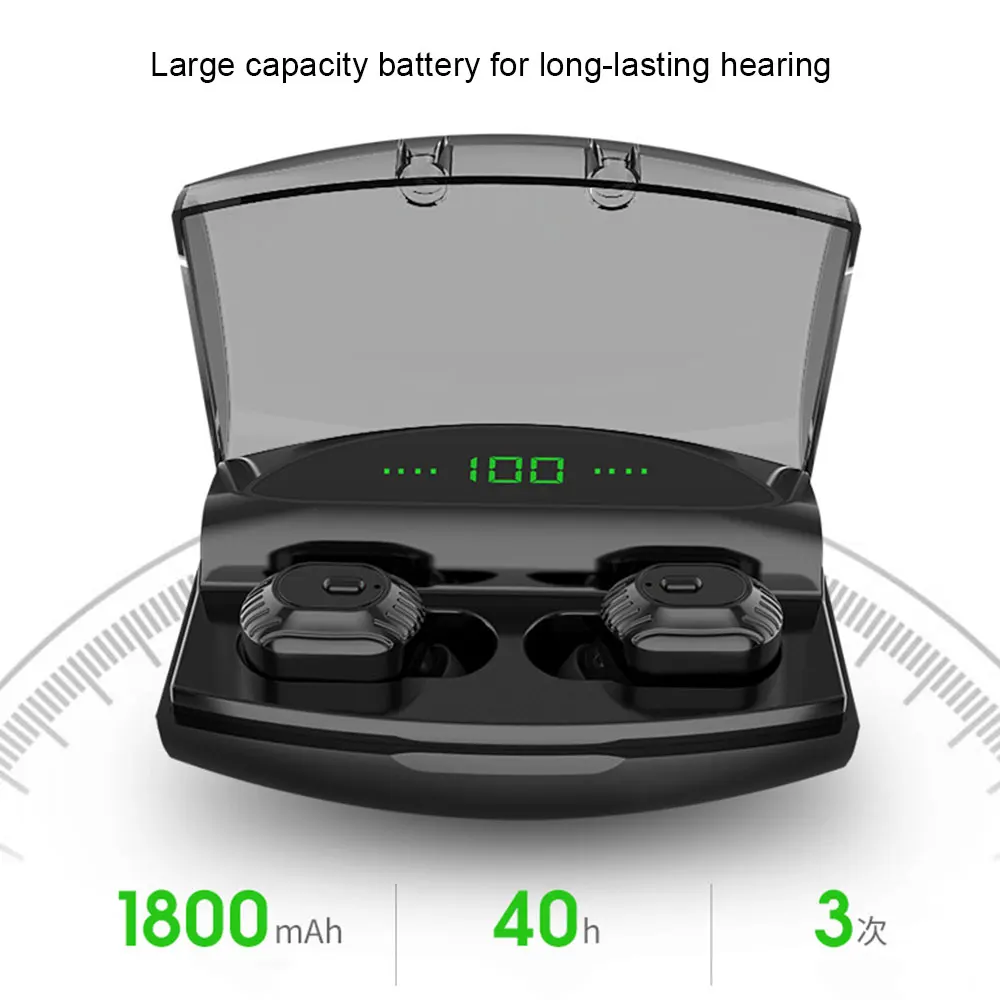XG20 TWS Wireless Bluetooth 5.0 Earphone IPX5 Waterproof Swimming Headsets Mini Sports Call Earbuds with Charger Box LED Display
XG20 TWS Wireless Bluetooth 5.0 Earphone IPX5 Waterproof Swimming Headsets Mini Sports Call Earbuds with Charger Box LED Display