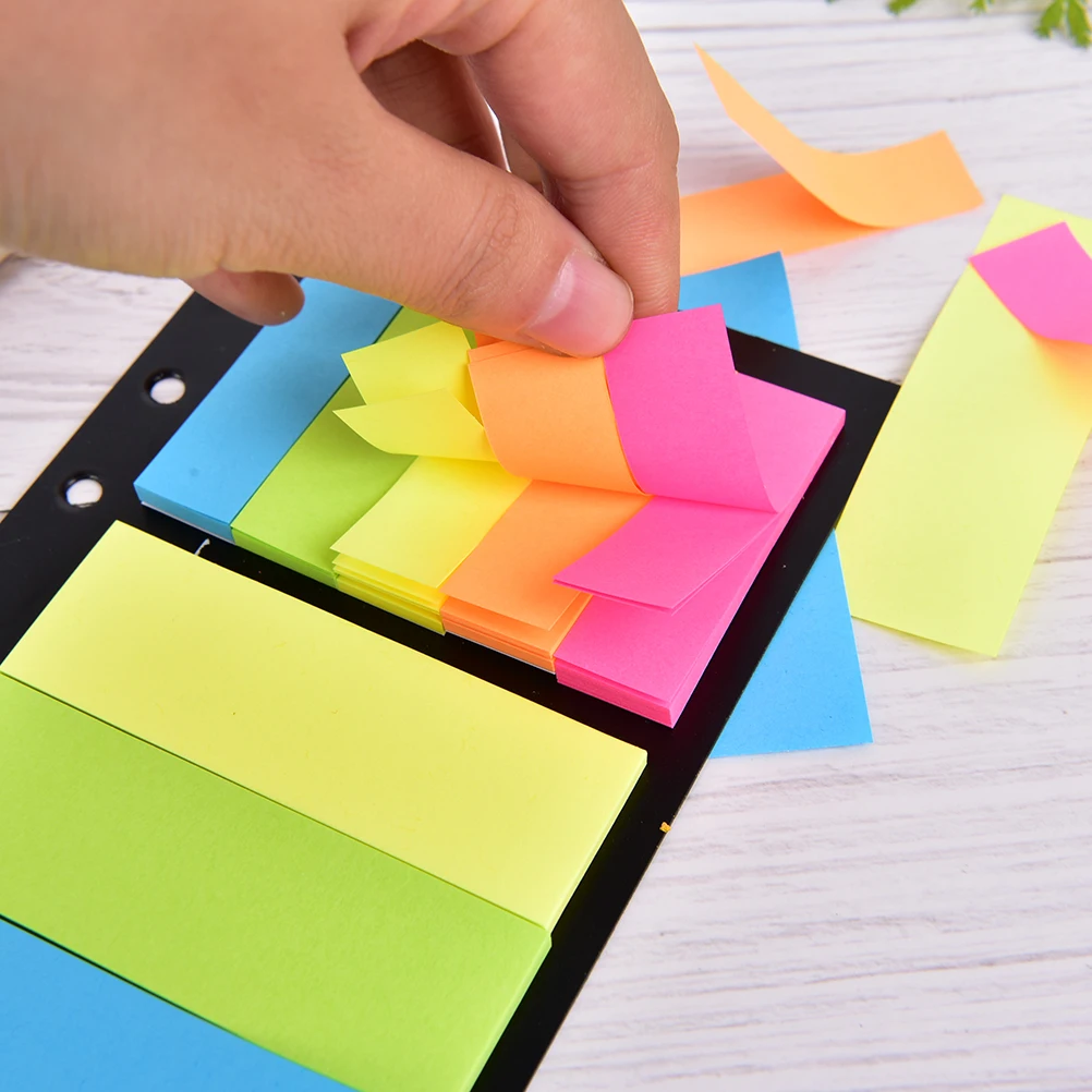 Sticky Notes Planner Schedule B5 A5 A6 6 Holes Binder Dairy Memo Divider Sticker for Loose Leaf Binder Spiral Notebook
Sticky Notes Planner Schedule B5 A5 A6 6 Holes Binder Dairy Memo Divider Sticker for Loose Leaf Binder Spiral Notebook