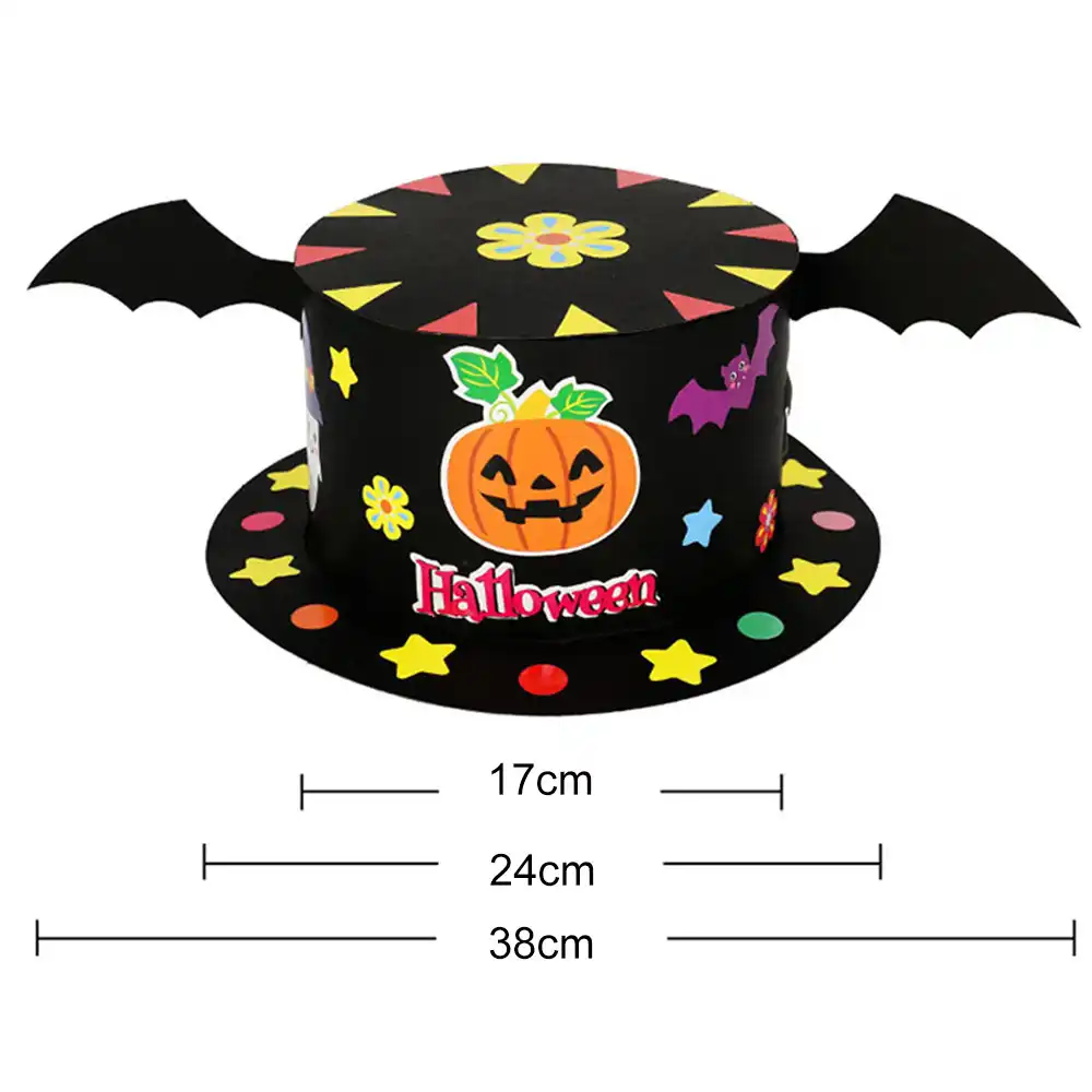 halloween diy hat children handmade educational toy hat cartoon
