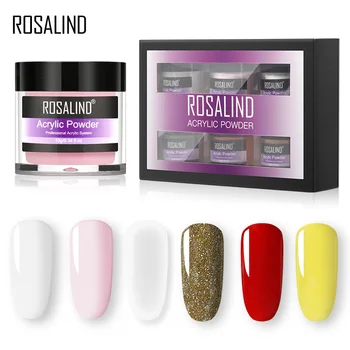ROSALIND Acrylic Powder Set Of Nail Art Decorations Nail Poly Extension 6 Colors Crystal Powder Boxed Set All For Manicure
ROSALIND Acrylic Powder Set Of Nail Art Decorations Nail Poly Extension 6 Colors Crystal Powder Boxed Set All For Manicure