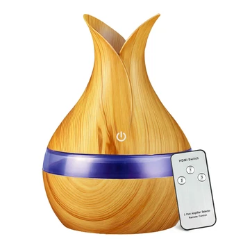 USB Wood Grain Essential Oil Diffuser 330ml Ultrasonic Humidifier Household Aroma Diffuser Aromatherapy Mist Maker with LED
USB Wood Grain Essential Oil Diffuser 330ml Ultrasonic Humidifier Household Aroma Diffuser Aromatherapy Mist Maker with LED