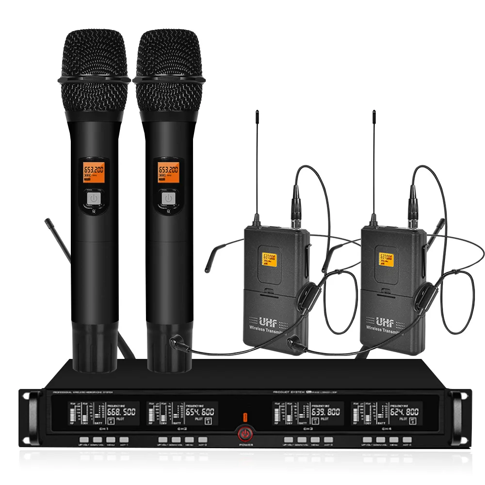 UHF Wireless Microphone Headset Microphone Handheld Stage Performance School Performance Church Microphone Wireless
UHF Wireless Microphone Headset Microphone Handheld Stage Performance School Performance Church Microphone Wireless