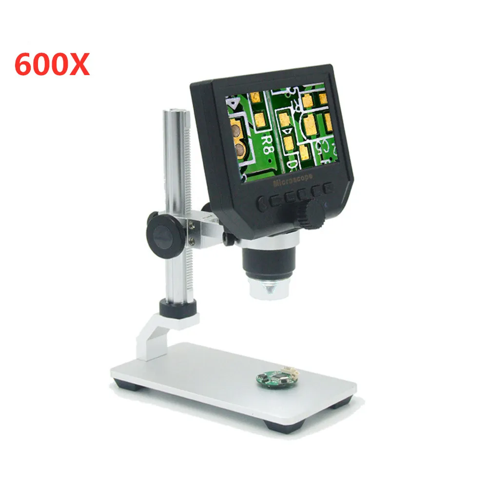 600X Electronic USB Microscope Digital Soldering Video Microscope Camera 4.3 Inch Lcd Endoscope Magnifying Camera +LED New A29
600X Electronic USB Microscope Digital Soldering Video Microscope Camera 4.3 Inch Lcd Endoscope Magnifying Camera +LED New A29