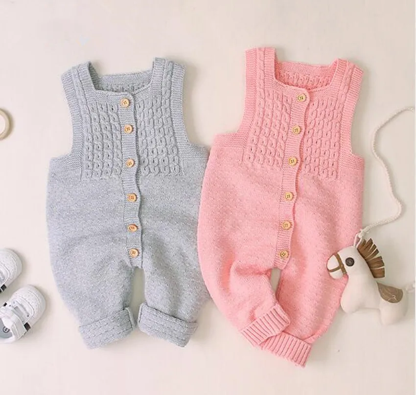 Newborn Baby Romper Autumn Knitted Baby Clothes Sleeveless Infant Baby Girls Boys Romper Toddler Jumpsuit Overalls
Newborn Baby Romper Autumn Knitted Baby Clothes Sleeveless Infant Baby Girls Boys Romper Toddler Jumpsuit Overalls