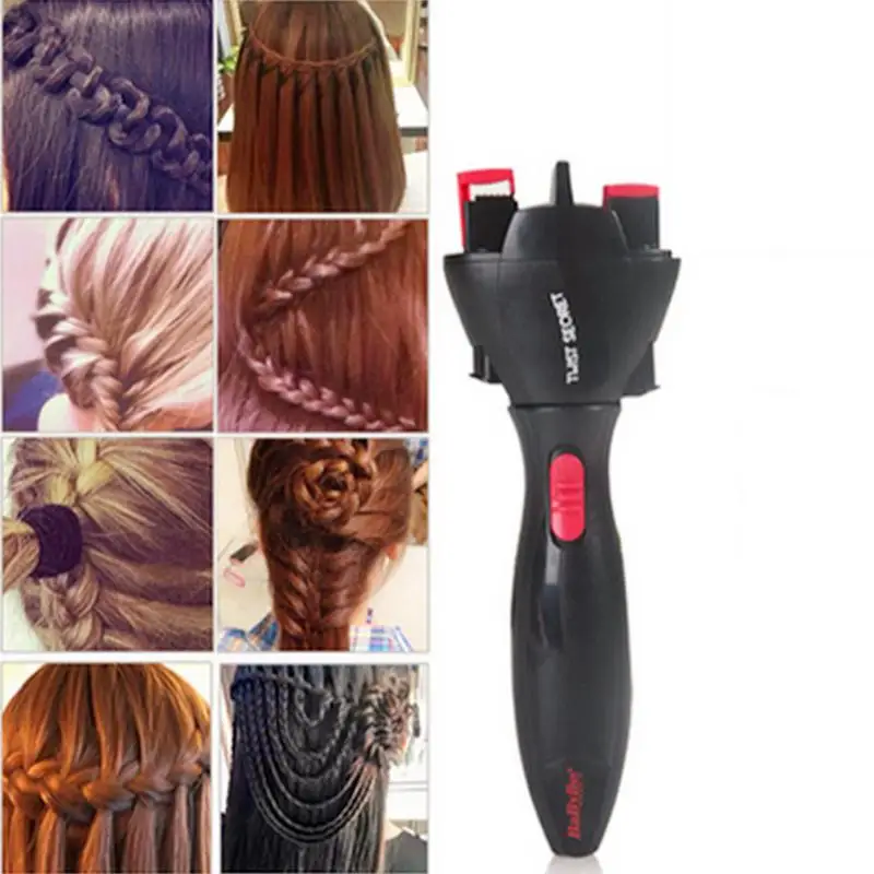 Electric Hair Braiders Tools Automatic Knitting Device Hair Style Machine Braids Easy Use Hairstyle Style Tools For Messy Bun
Electric Hair Braiders Tools Automatic Knitting Device Hair Style Machine Braids Easy Use Hairstyle Style Tools For Messy Bun