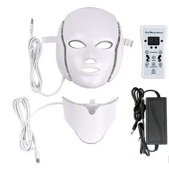 LED Light Microcurrent Facial Mask Beauty Instrument Therapy Skin Rejuvenation Facial Neck Mask Whitening Electric Device
LED Light Microcurrent Facial Mask Beauty Instrument Therapy Skin Rejuvenation Facial Neck Mask Whitening Electric Device