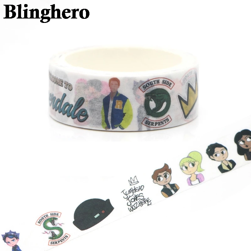 CA151 RIVERDALE Cartoon Washi Tape Adhesive Tape DIY Decoration Sticker Scrapbooking Diary Masking Tape Stationery Sticker
CA151 RIVERDALE Cartoon Washi Tape Adhesive Tape DIY Decoration Sticker Scrapbooking Diary Masking Tape Stationery Sticker