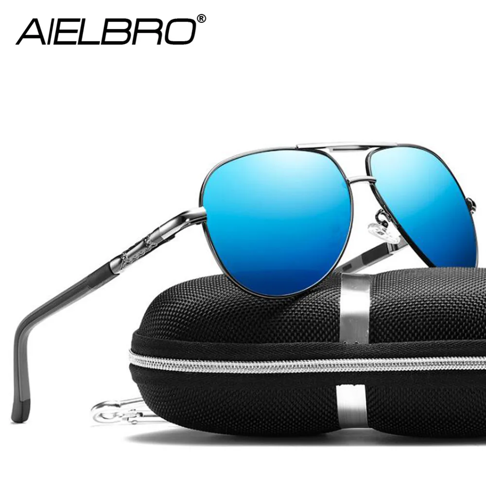 

AIELBRO Polarized Sunglasses for Men and Women Fishing Hiking Gafas-Ciclismo Fashion Sports Bike Sun Glasses Driving Eyewear