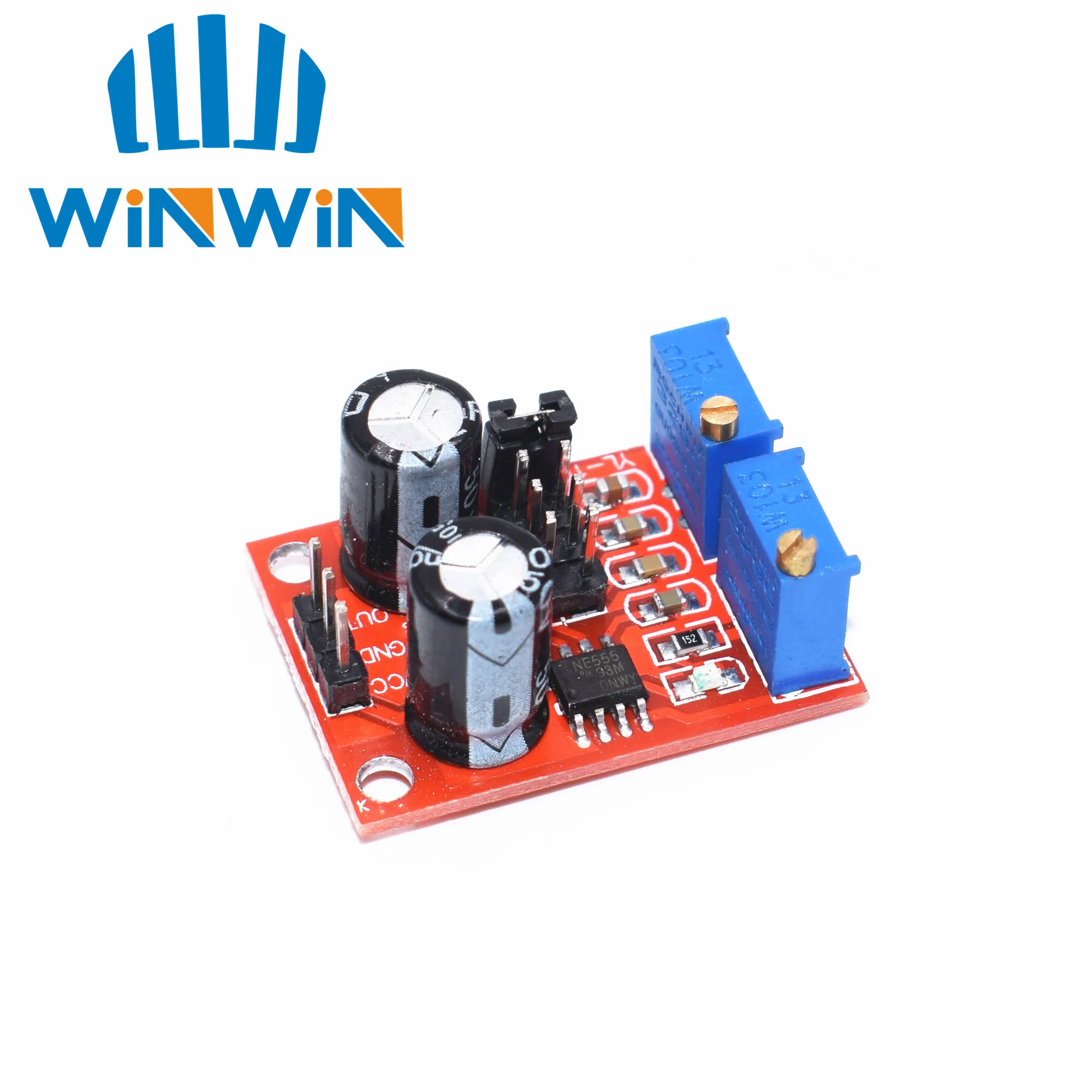 C34 1pcs NE555 Pulse Frequency Duty Cycle Adjustable Module Square Wave Signal Generator
C34 1pcs NE555 Pulse Frequency Duty Cycle Adjustable Module Square Wave Signal Generator