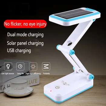 Solar Charging Table Lamp Led Folding Eye Protection Small Desk Lamp Student Dormitory Desk Reading USB
Solar Charging Table Lamp Led Folding Eye Protection Small Desk Lamp Student Dormitory Desk Reading USB