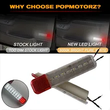 LED Lamp Interior Door Panel Courtesy OEM# 15021518 15021517 1 Pair Direct-Fit Replacement
LED Lamp Interior Door Panel Courtesy OEM# 15021518 15021517 1 Pair Direct-Fit Replacement