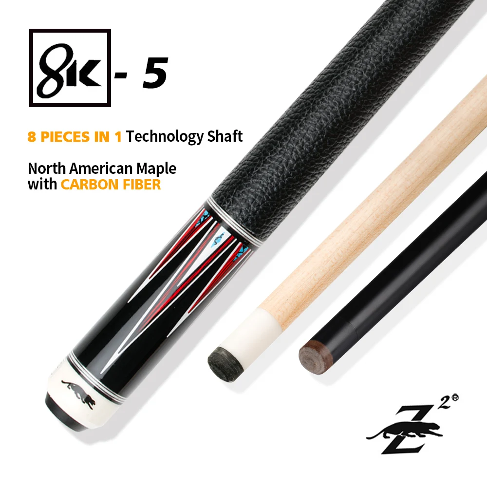PREOAIDR 8K5 Billiard Pool Cue 8 Pieces in 1 Technology Maple/ Carbon Maple Shaft 11.75/ 12.75mm M Tip Uni-loc Joint Stick Kit
PREOAIDR 8K5 Billiard Pool Cue 8 Pieces in 1 Technology Maple/ Carbon Maple Shaft 11.75/ 12.75mm M Tip Uni-loc Joint Stick Kit