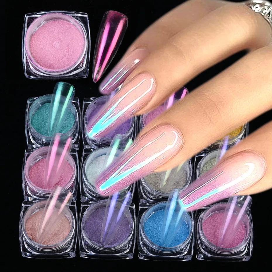 Nail art Glitter Pearl Solid Metallic Blue Purple Nail Chrome PigmentSet DIY Manicure Decor Aurora Metal Powder 0.5g
Nail art Glitter Pearl Solid Metallic Blue Purple Nail Chrome PigmentSet DIY Manicure Decor Aurora Metal Powder 0.5g