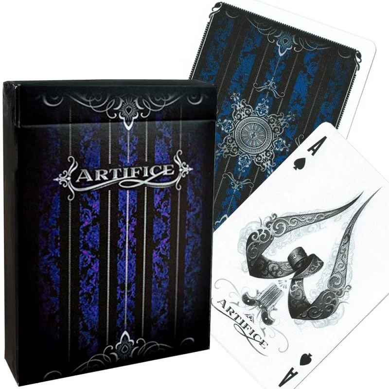 Ellusionist Blue Artifice Playing Cards Deck USPCC Collectible Poker Magic Card Games Magic Tricks Props for Magician
Ellusionist Blue Artifice Playing Cards Deck USPCC Collectible Poker Magic Card Games Magic Tricks Props for Magician
