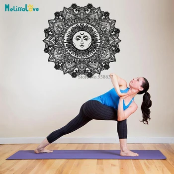 Especially complicated Big Size Mandala Shaman Decal Sticker Lotus Yoga Flower Meditation Hindu Yoga Studio Decor BB557
Especially complicated Big Size Mandala Shaman Decal Sticker Lotus Yoga Flower Meditation Hindu Yoga Studio Decor BB557