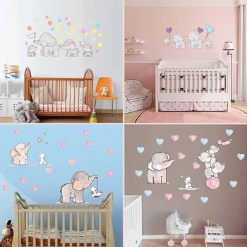 Ins Style Watercolor Elephant Rabbit Wall Stickers Cute Cartoon Animal Wall Declas for Kids Rooms Bedroom Living Room Home Decor
Ins Style Watercolor Elephant Rabbit Wall Stickers Cute Cartoon Animal Wall Declas for Kids Rooms Bedroom Living Room Home Decor