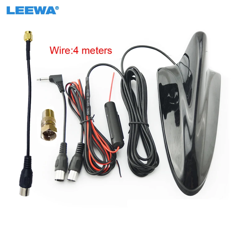 LEEWA 5sets 3 Color White/Silver/Black 3in1 Shark F connector 3.5 TRS IEC MCX Booster TV Antenna/Decoration Anteena #CA888
LEEWA 5sets 3 Color White/Silver/Black 3in1 Shark F connector 3.5 TRS IEC MCX Booster TV Antenna/Decoration Anteena #CA888