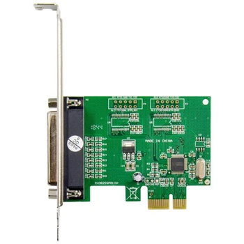 1 Port Parallel PCIe X1 Card PCI Express to DB25 LPT Printer Expansion Adapter Card Support SPP / PS2 / EPP/ECP Modes
1 Port Parallel PCIe X1 Card PCI Express to DB25 LPT Printer Expansion Adapter Card Support SPP / PS2 / EPP/ECP Modes