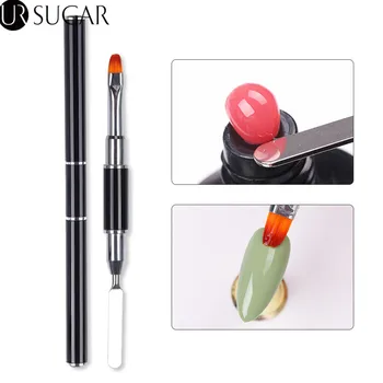 UV Gel Nail Brush for Nail Extension Double Head Brush Gradient Nail Brushes For Gel Nail Polish Painting Drawing Tool Manicures
UV Gel Nail Brush for Nail Extension Double Head Brush Gradient Nail Brushes For Gel Nail Polish Painting Drawing Tool Manicures