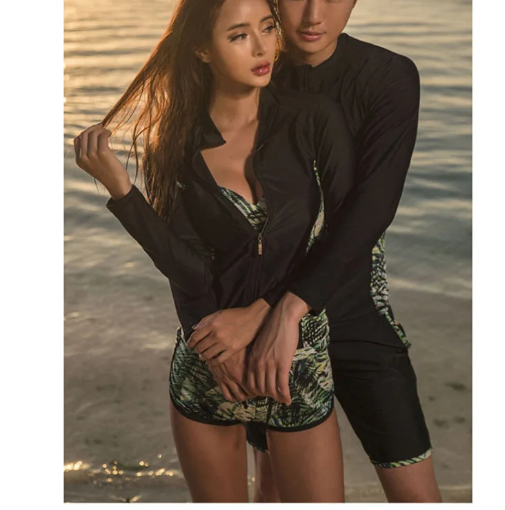New Style South Korea Diving Suit Split Type Zipper Jellyfish Men And Women Long Sleeve Swimsuit Wetsuit Couples Set
New Style South Korea Diving Suit Split Type Zipper Jellyfish Men And Women Long Sleeve Swimsuit Wetsuit Couples Set