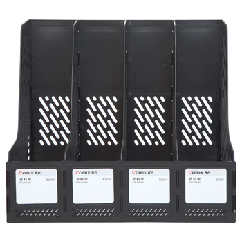 Comix Magazine Holder, 4 Compartments File Holder Desktop File Sorter Document Divider Organizer Box, B2024 (Black)
Comix Magazine Holder, 4 Compartments File Holder Desktop File Sorter Document Divider Organizer Box, B2024 (Black)