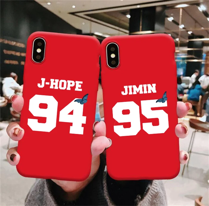 Член Suga Rap Monster J. Hope Jimin телефонный чехол для iPhone 6 6s 7 8 Plus X XR XS Max 11 Pro Silicon | Мобильные
