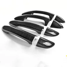 For Volkswagen Passat CC b6 b7 3c b7.5 7.5 sedan Varian Chrome Carbon Fiber Car Door Handle Cover Trim Car styling Accessories