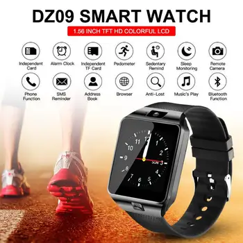 Electronic Sport Watch Bluetooth Smart Watch Step Counting and Sleep Monitoring Wristwatch for DZ09 Smart Wristband with Camera
Electronic Sport Watch Bluetooth Smart Watch Step Counting and Sleep Monitoring Wristwatch for DZ09 Smart Wristband with Camera