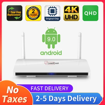 QHD Android 9.0 Leadcool TV box Smart tv Amlogic S905W Quad- Core 2.4Gwifi VP9 H.265 QHD 4K Android TV receiver NO app included
QHD Android 9.0 Leadcool TV box Smart tv Amlogic S905W Quad- Core 2.4Gwifi VP9 H.265 QHD 4K Android TV receiver NO app included