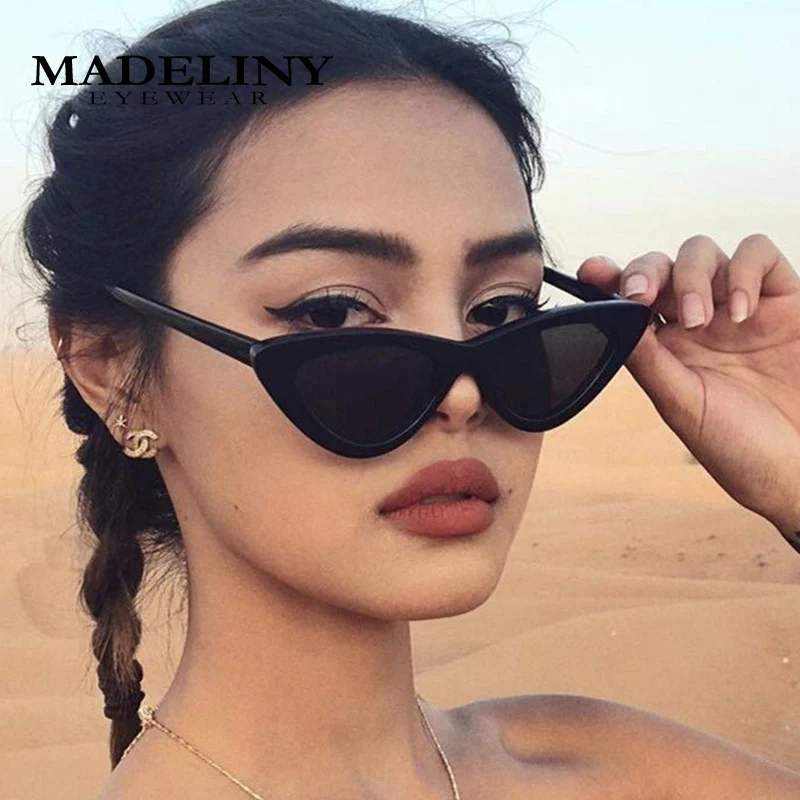 Женские солнцезащитные очки с кошачьим глазом MADELINY брендовые дизайнерские в