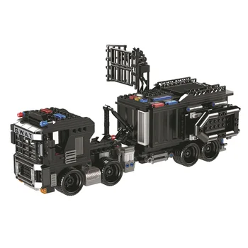 771Pcs City SWAT Series Command Vehicle Building Block Small Particles Vehicle Toy DIY Construction Toy blocks Educational toys
771Pcs City SWAT Series Command Vehicle Building Block Small Particles Vehicle Toy DIY Construction Toy blocks Educational toys